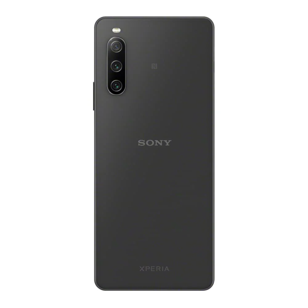 Sony Xperia 10 IV — Android-Smartphone, 6-Zoll-OLED-Weitwinkel-Handy im 21:9 -Format — Kamera mit 3 Objektiven — 3,5-mm-Klinkenstecker — 6 GB RAM — 128 GB Speicher — Dual-Hybrid-SIM (Schwarz) - Image 2