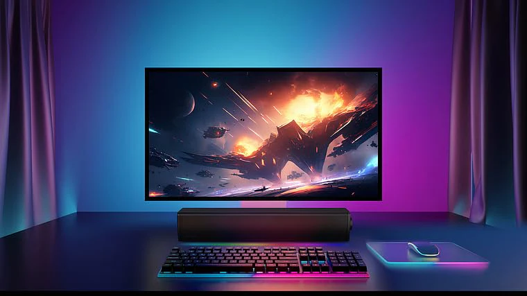 Sound Blaster GS3 Kompakte Gaming-Soundbar mit RGB- und SuperWide-Technologie, Stromversorgung über USB, Bluetooth 5.4, Kopfhörerausgang, für PC und Mac - Image 7