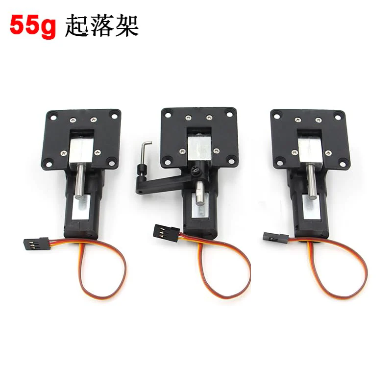 SPARKHOBBY 5KG 55g Elektrisches Einziehfahrwerk mit Metallblocklenkung für RC 3-5kg FPV Starrflügler Drohnenflugzeug (1 Satz 3 Stück) - Image 7
