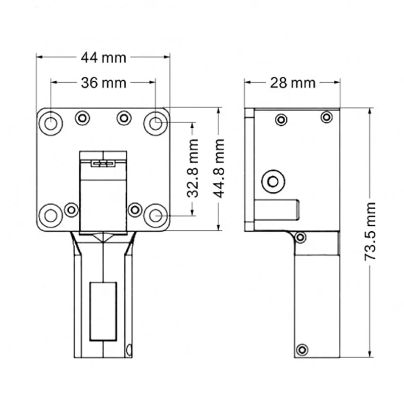 SPARKHOBBY 5KG 55g Elektrisches Einziehfahrwerk mit Metallblocklenkung für RC 3-5kg FPV Starrflügler Drohnenflugzeug (1 Satz 3 Stück) - Image 8