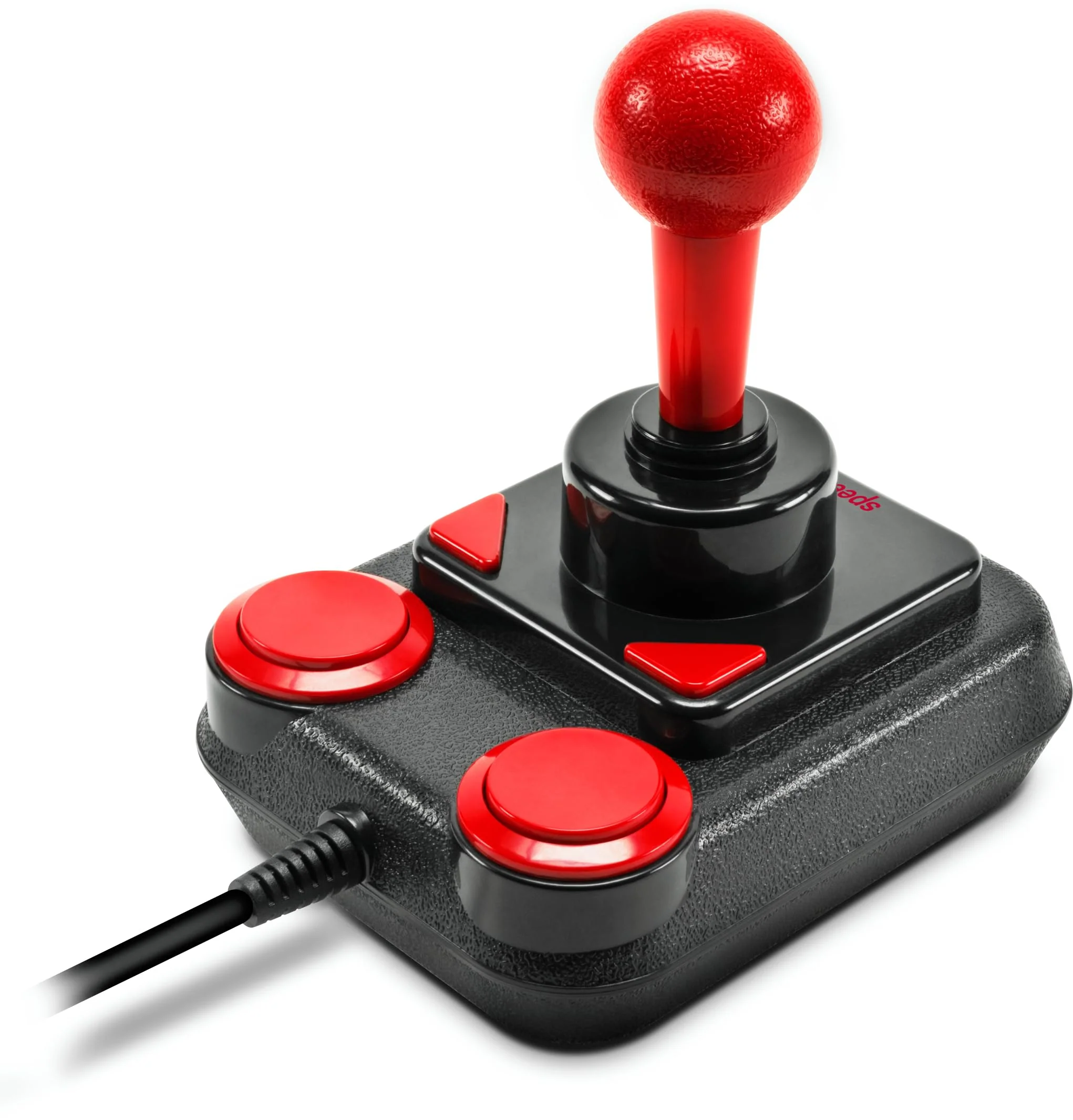 Speedlink COMPETITION PRO EXTRA USB Joystick - Digitaler Joystick mit DirectInput und Mikroschalter, schwarz-rot - Image 4