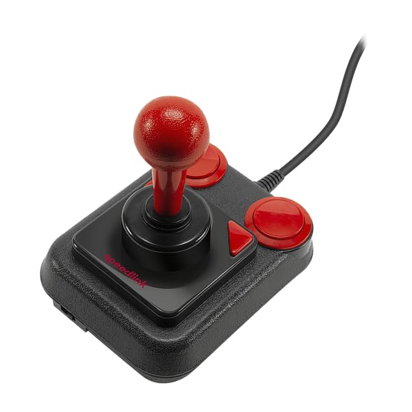 Speedlink COMPETITION PRO EXTRA USB Joystick - Digitaler Joystick mit DirectInput und Mikroschalter, schwarz-rot - Image 7