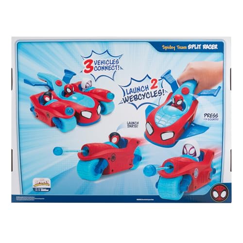 Spidey und Seine Super-Freunde SNF0346 - Team Split Racer, 3 in 1 Fahrzeug mit Sound, ab 3 Jahren - Image 6