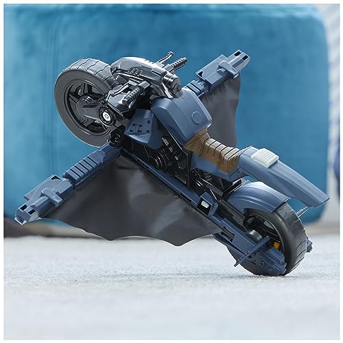 Spin Master Batman Adventures Batcycle - transformierendes 2-in-1 Fahrzeug Motorrad und Gleiter, kompatibel mit 30 cm Batman Action-Figuren, Spielzeug für Kinder ab 4 Jahren - Image 5