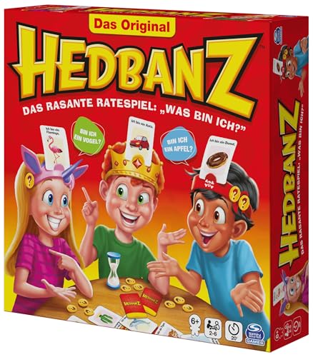 Spin Master Games Hedbanz - das rasante Ratespiel für die ganze Familie - das Original, Spieleklassiker mit tollem Spielmaterial, für 2-6 Spieler ab 6 Jahren - Image 2