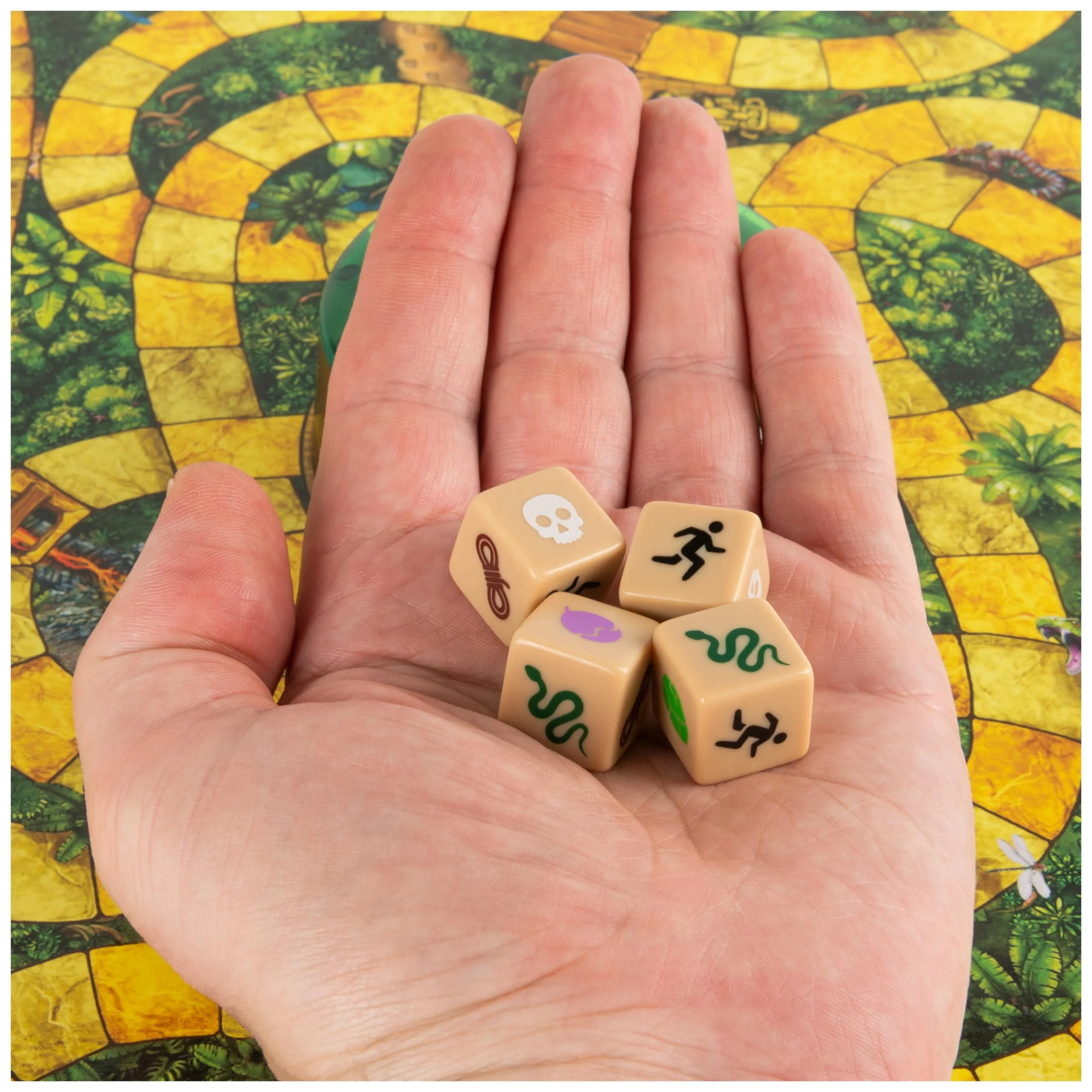 Spin Master Games - Jumanji - das actiongeladene Familienspiel für 2–4 mutige Abenteurer ab 8 Jahren - kooperatives Abenteuerspiel mit spannenden Challenges - Image 6