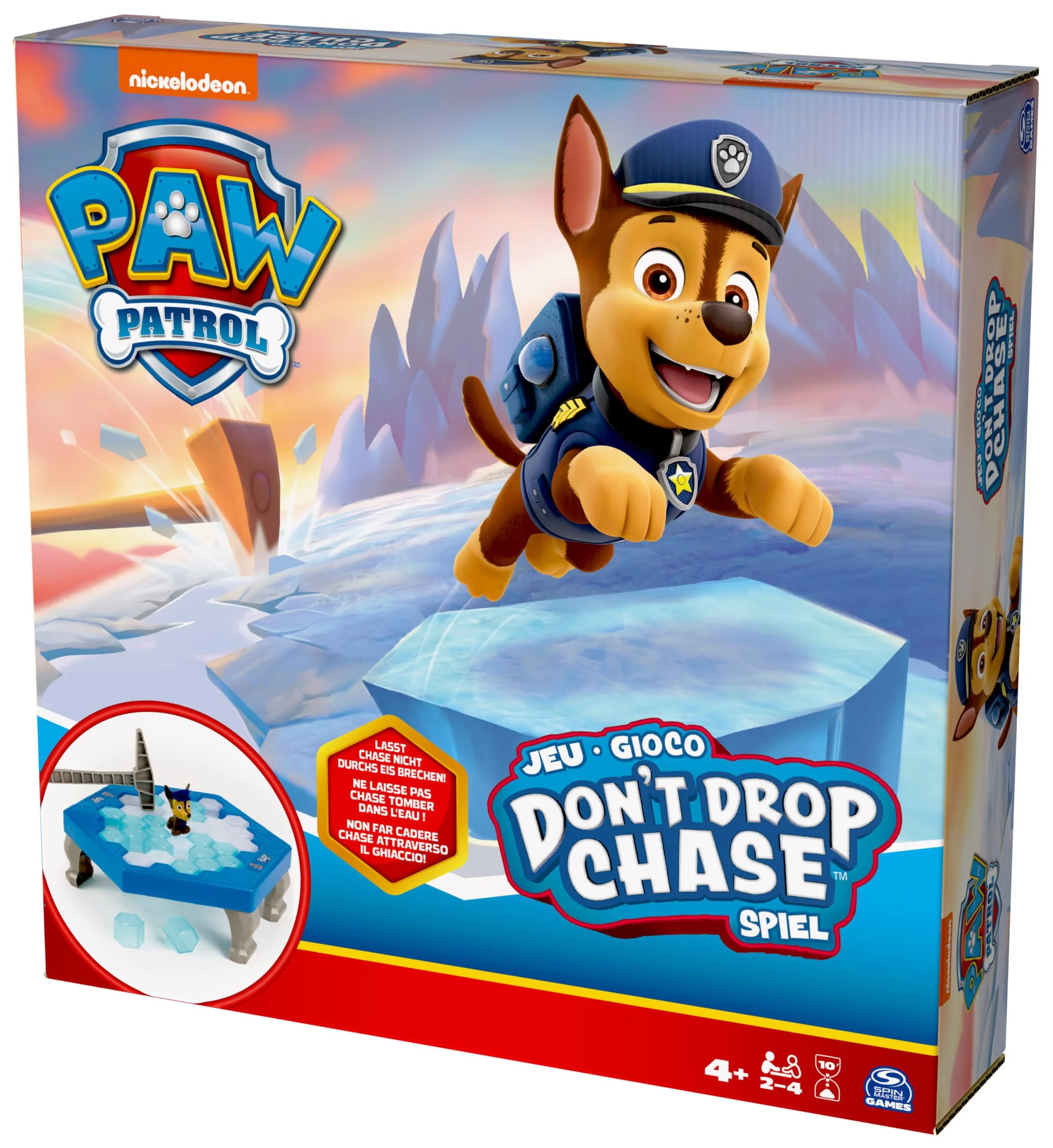 Spin Master Games PAW Patrol - Don‘t Drop Chase, actionreiches Abenteuerspiel für 2-4 Fellfreunde ab 4 Jahren - Image 2