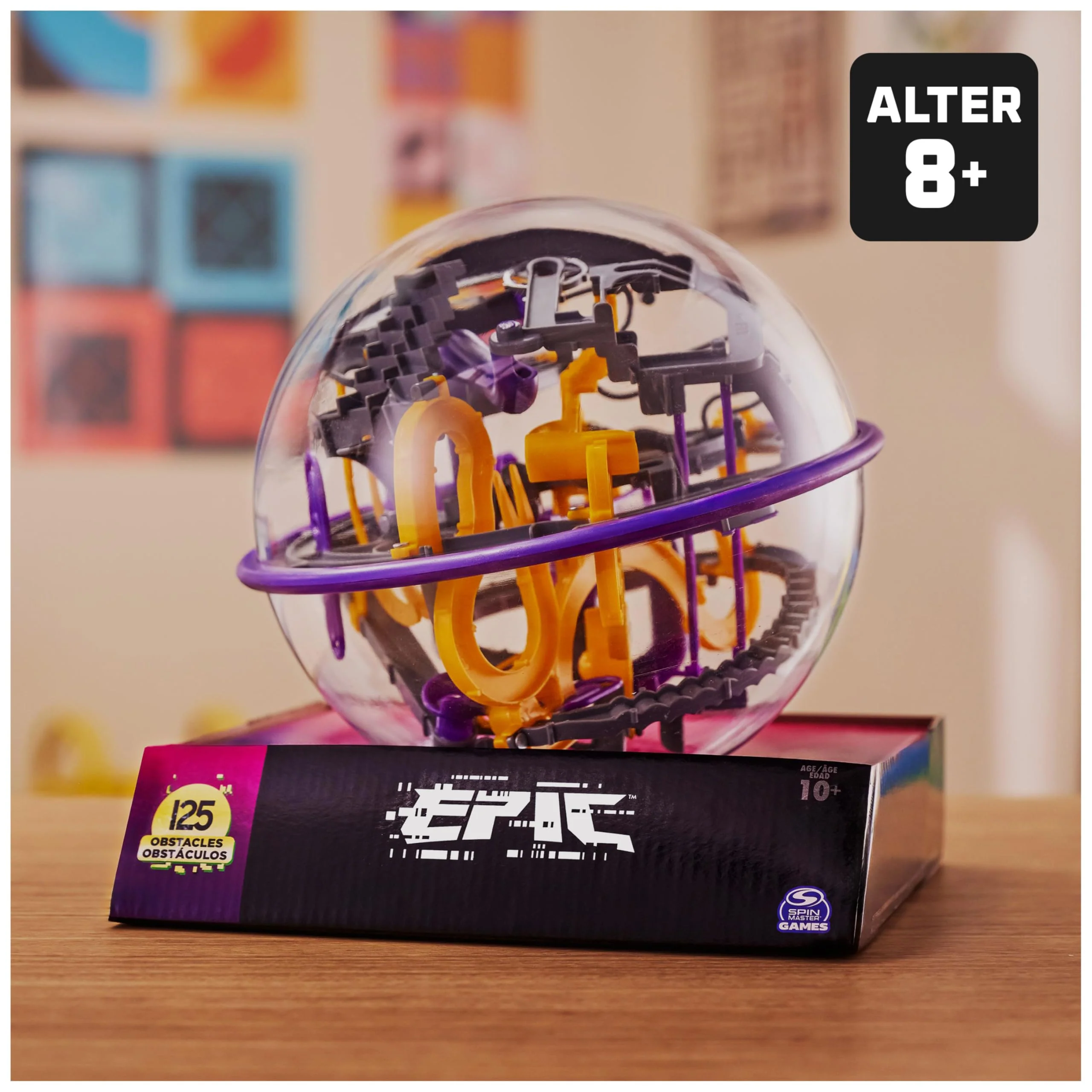 Spin Master Games - Perplexus Epic 3D Kugellabyrinth mit 125 Hindernissen, Konzentrationsspiel mit 360° Bewegung, Geschicklichkeitsspiel für Kinder ab 10 Jahren & Erwachsene - Image 10