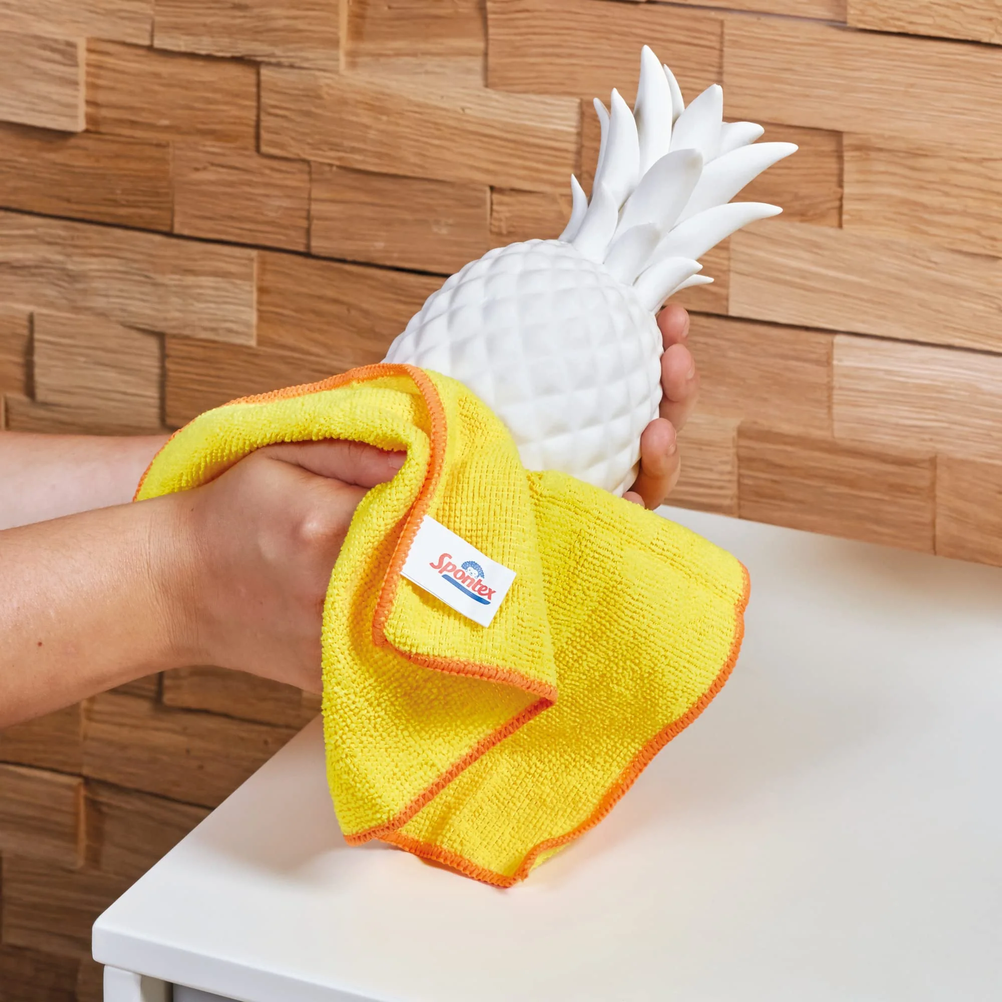 Spontex Microfibre Allzwecktücher 8+2 Gratis, 1 Packung - bunte Mikrofasertücher - Image 13