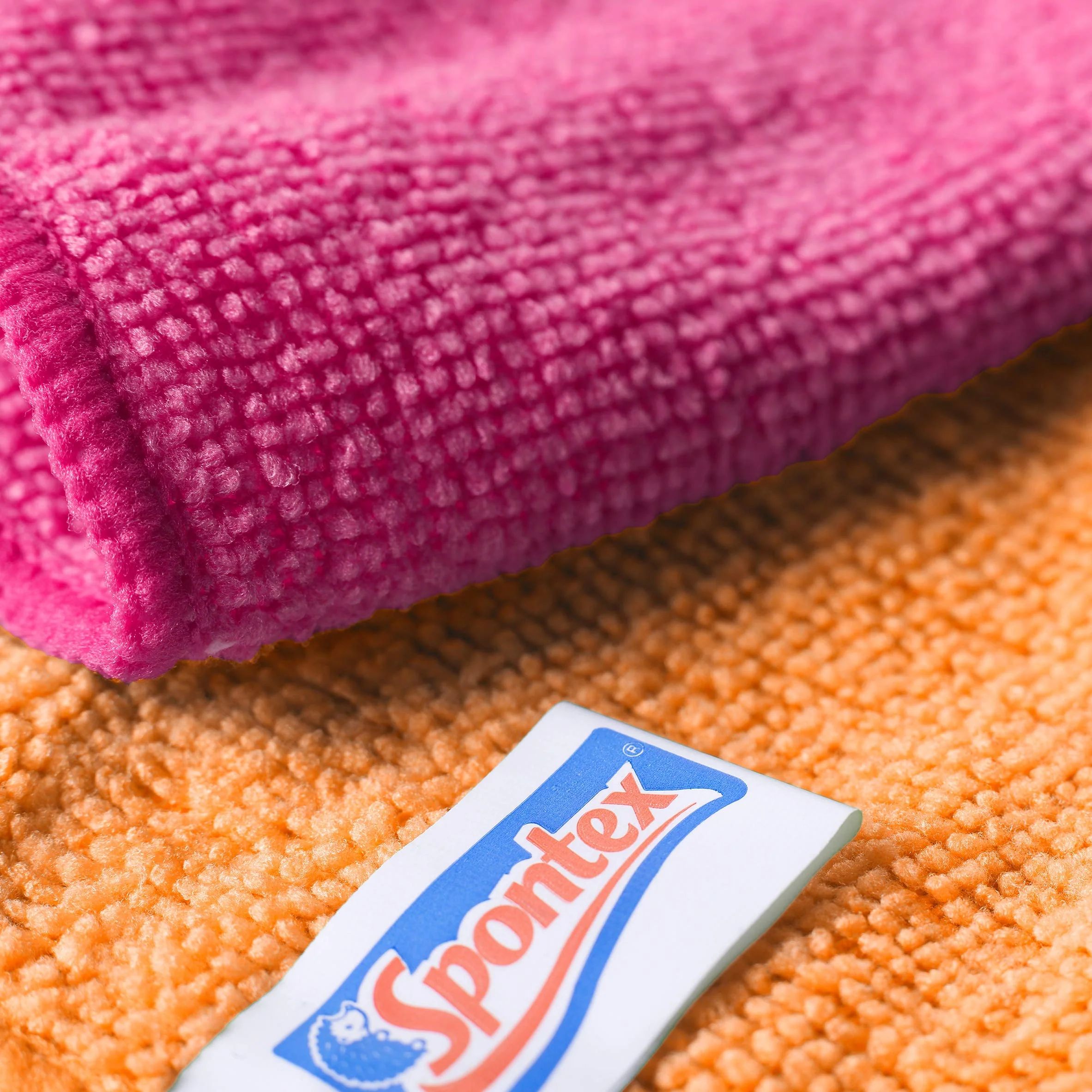 Spontex Microfibre Allzwecktücher 8+2 Gratis, 1 Packung - bunte Mikrofasertücher - Image 9