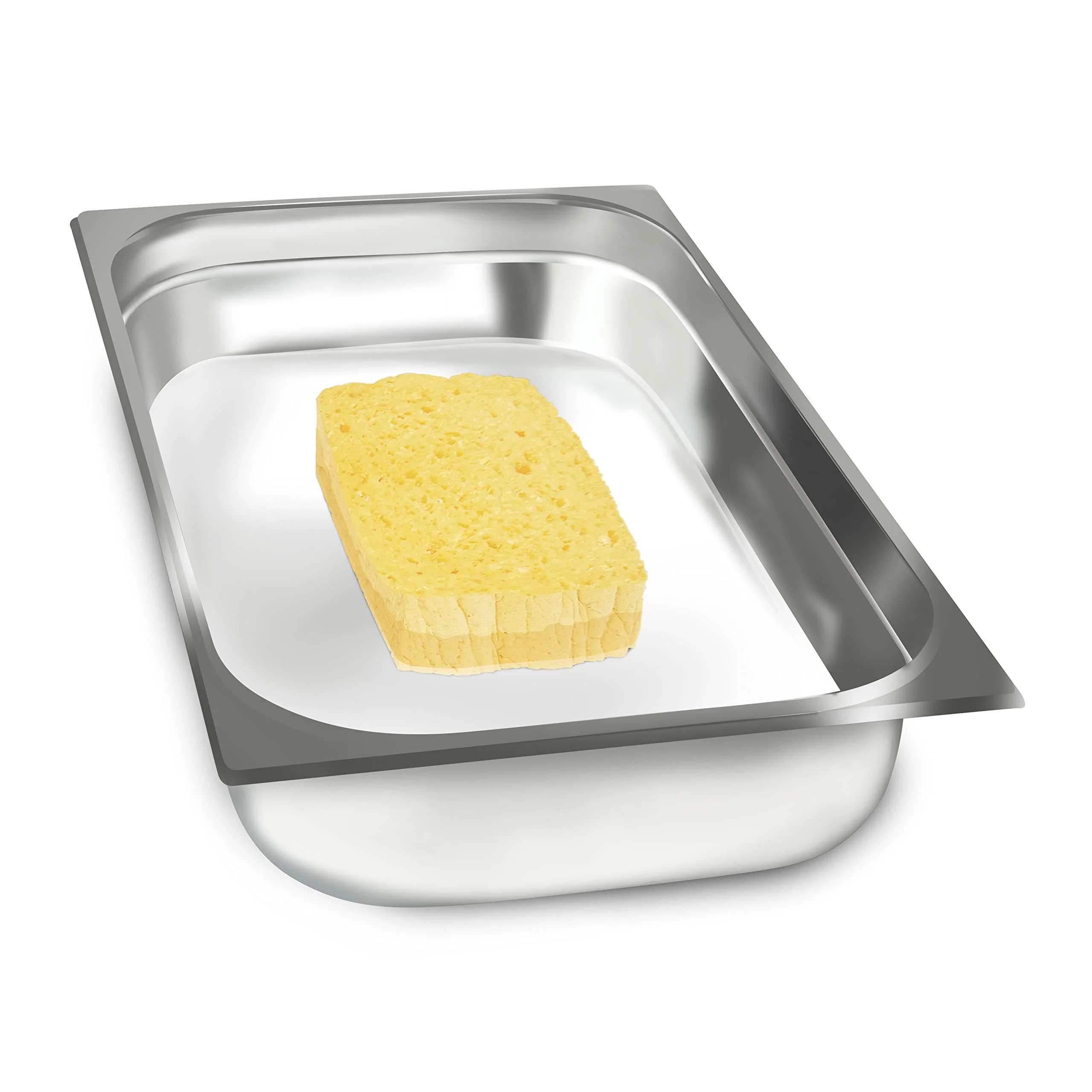 Spontex Quellschwamm aus 100 % biologisch abbaubarer Zellulose, 1 x 10er Pack, in recyceltem und recycelbarem PET-Beutel, saugstark, je 135 x 90 x 37 mm - Image 10