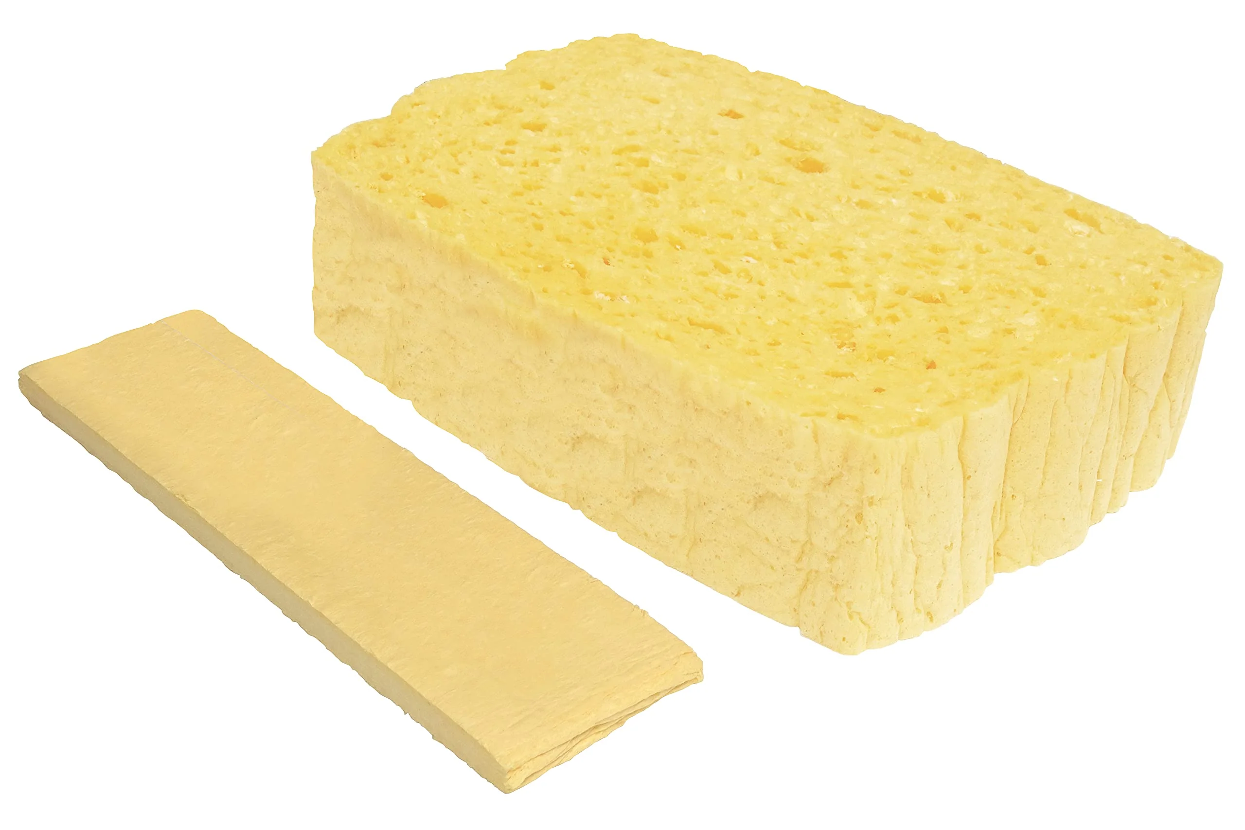 Spontex Quellschwamm aus 100 % biologisch abbaubarer Zellulose, 1 x 10er Pack, in recyceltem und recycelbarem PET-Beutel, saugstark, je 135 x 90 x 37 mm - Image 8