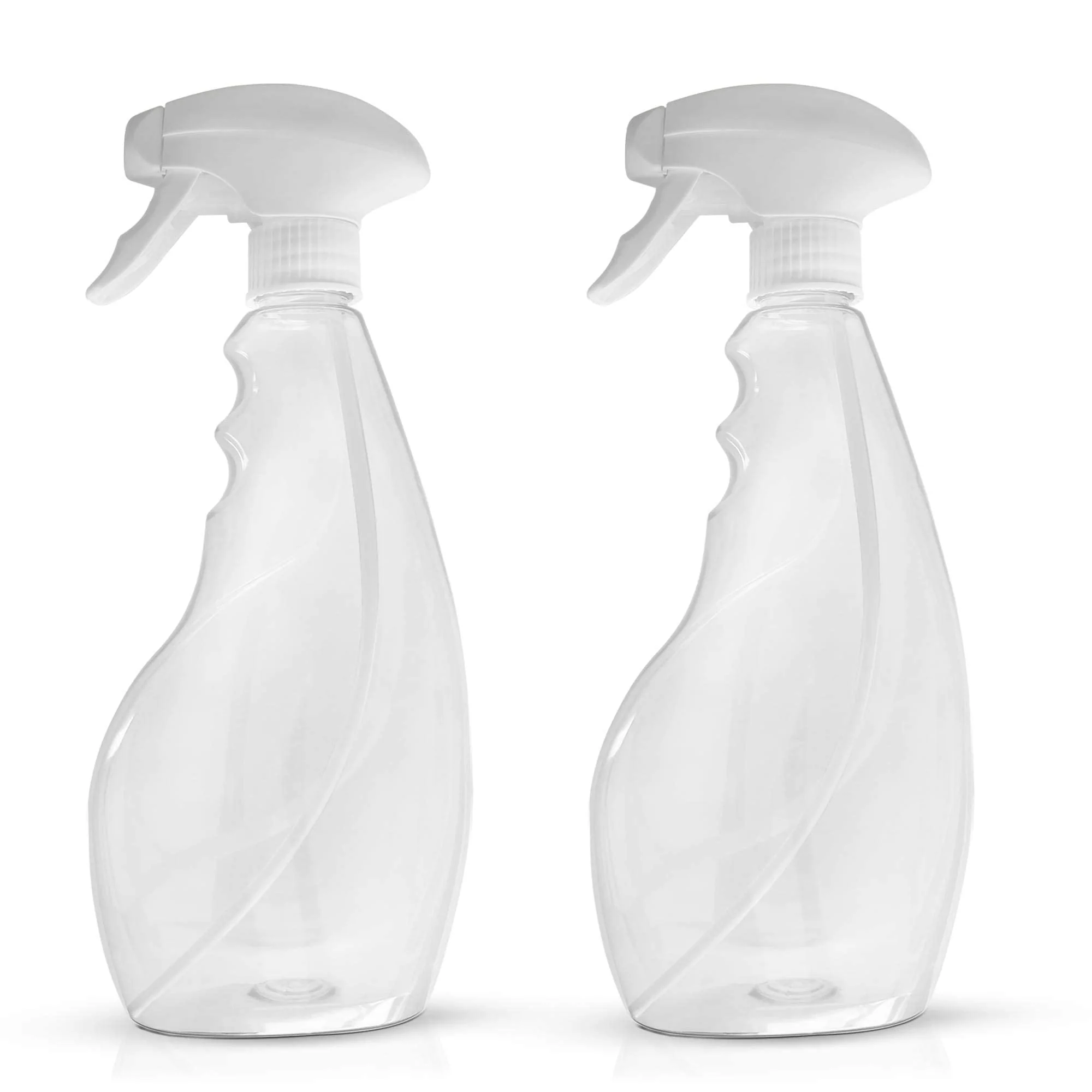 SPRAYZ Sprühflasche - Leere Sprühflaschen zum Befüllen mit Wasser, Ideale Friseursprühflaschen mit feiner Düse und transparentem Design, zum Bügeln, Reinigen und für Pflanzen (2-Pack) - Image 5