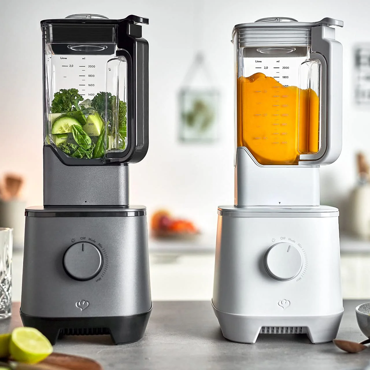 SPRINGLANE Hochleistungsmixer Hanno – Smoothie Maker 2000 W 32000 U/min mit Selbstreinigungsfunktion – inkl. Rezeptheft & Stößel - Image 2