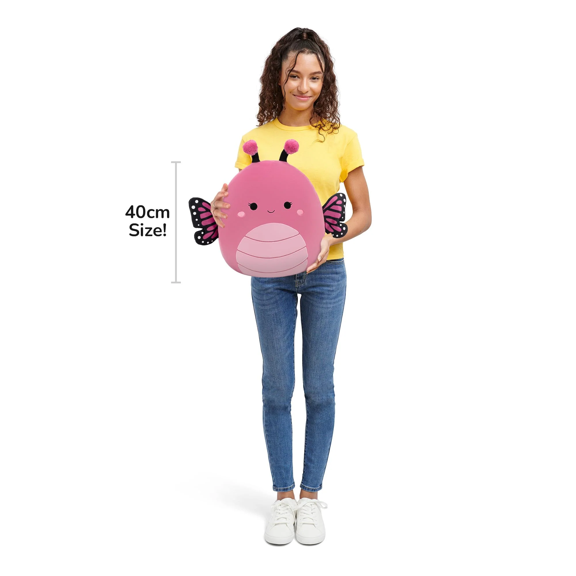 Squishmallows SQCR08610 - Marcelina der Monarchfalter 40 cm, offizielles Jazwares Plüsch, superweiches Kuscheltier - Image 2