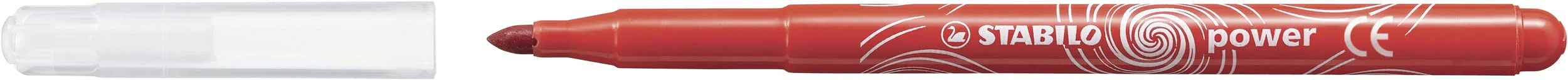STABILO - Filzstift - power - 12er Pack - rot - Image 6