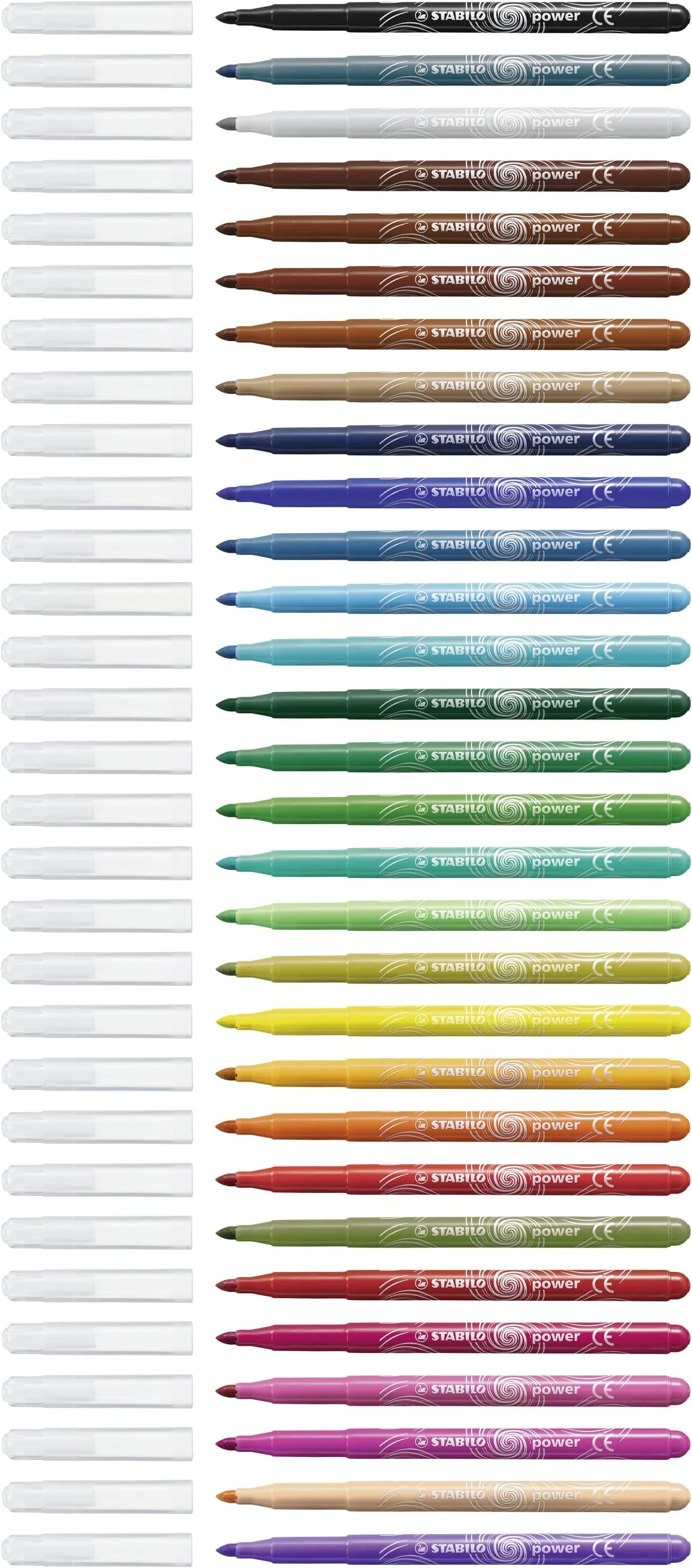 STABILO - Filzstift - power - 30er Pack - 30 verschiedene Farben - Image 5
