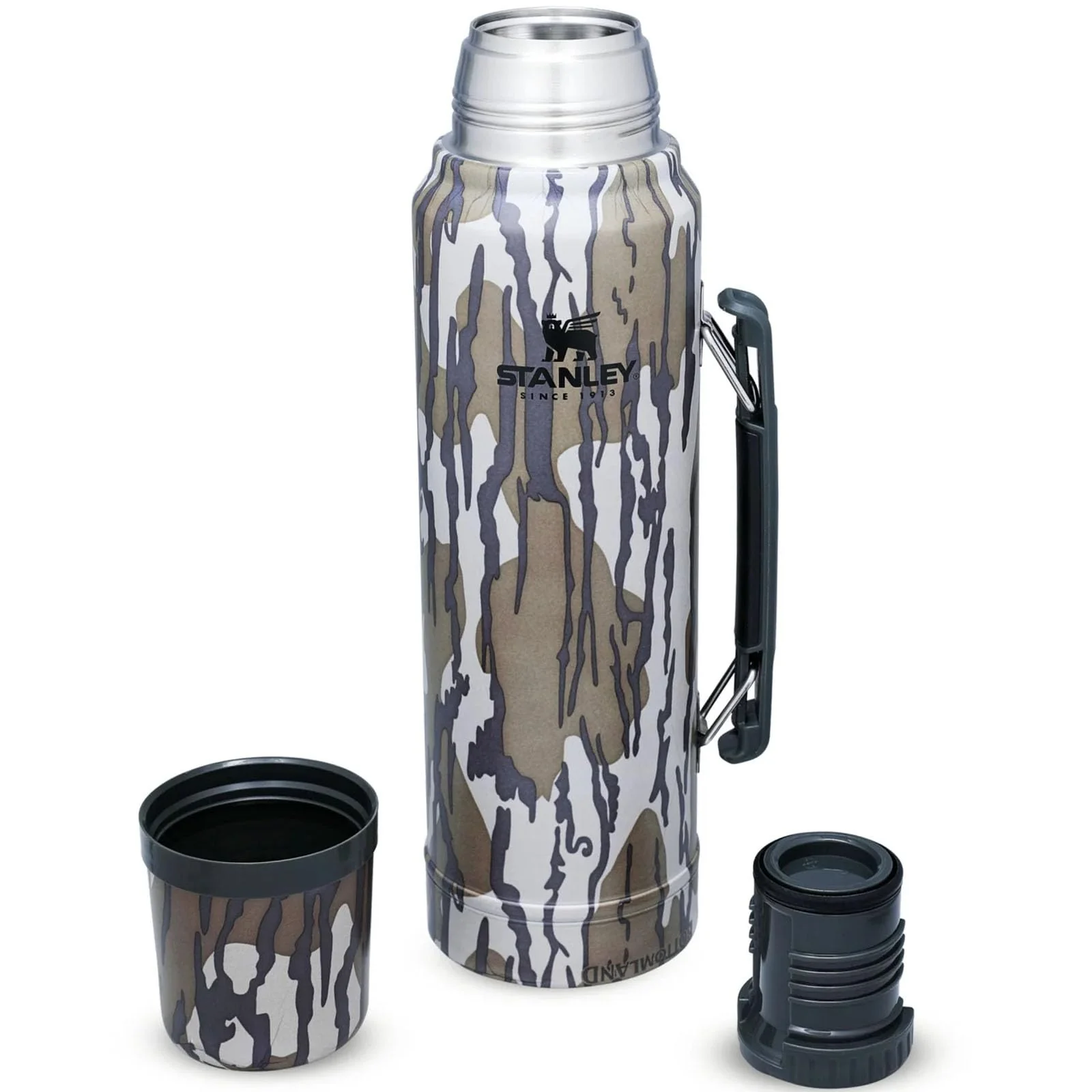 Stanley Classic Legendary Thermosflasche 1L - Thermos Hält 24 Stunden Heiß oder Kalt - Edelstahl Thermoskanne - BPA-Frei - Spülmaschinenfest - Bottomland - Image 7