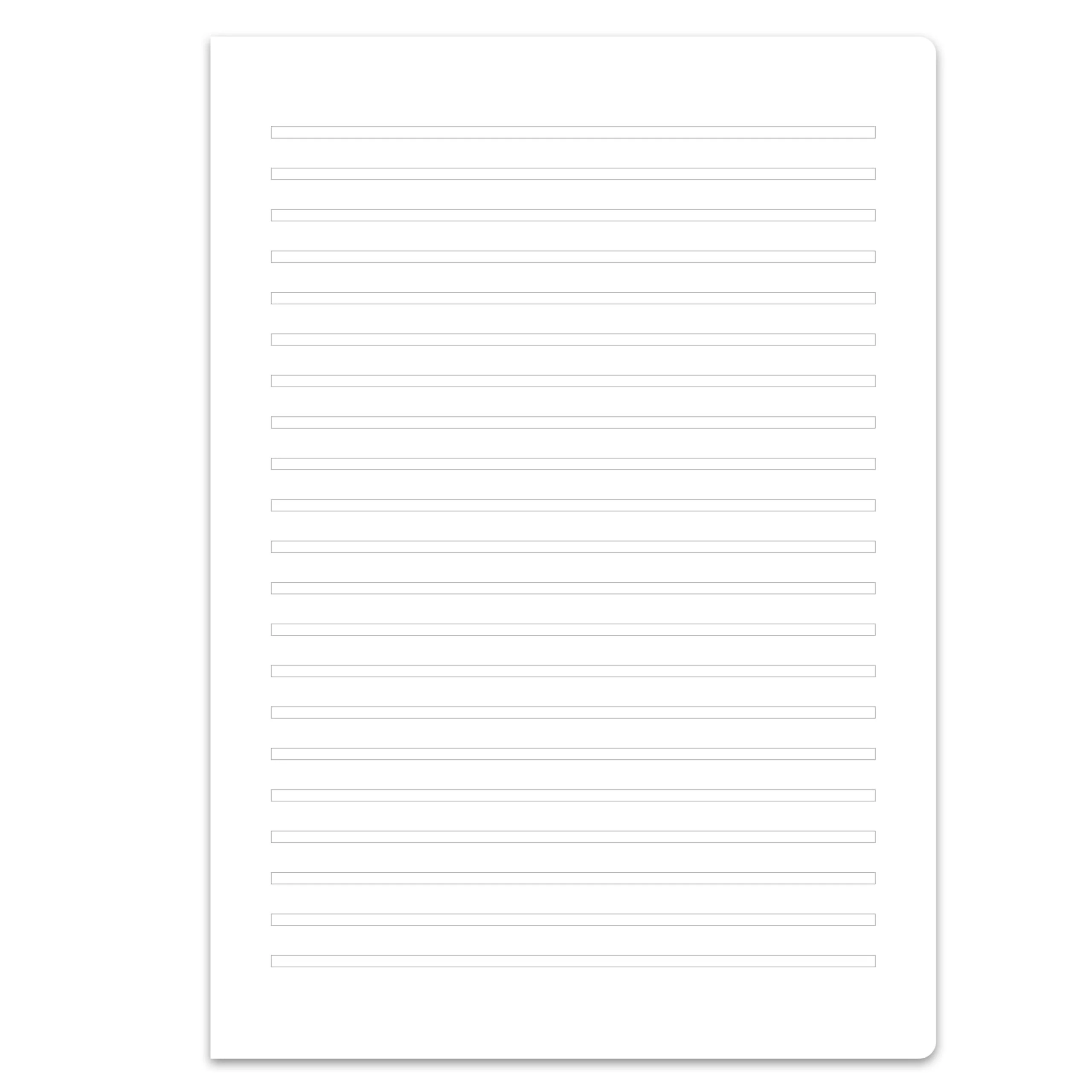 Staufen premio Schulheft - 4 Hefte je 16 Blatt, DIN A4, Lineatur 3 (14 Doppellinien), 90 g/m² Recyclingpapier, runde Ecken verhindern „Eselsohren“ - Image 6