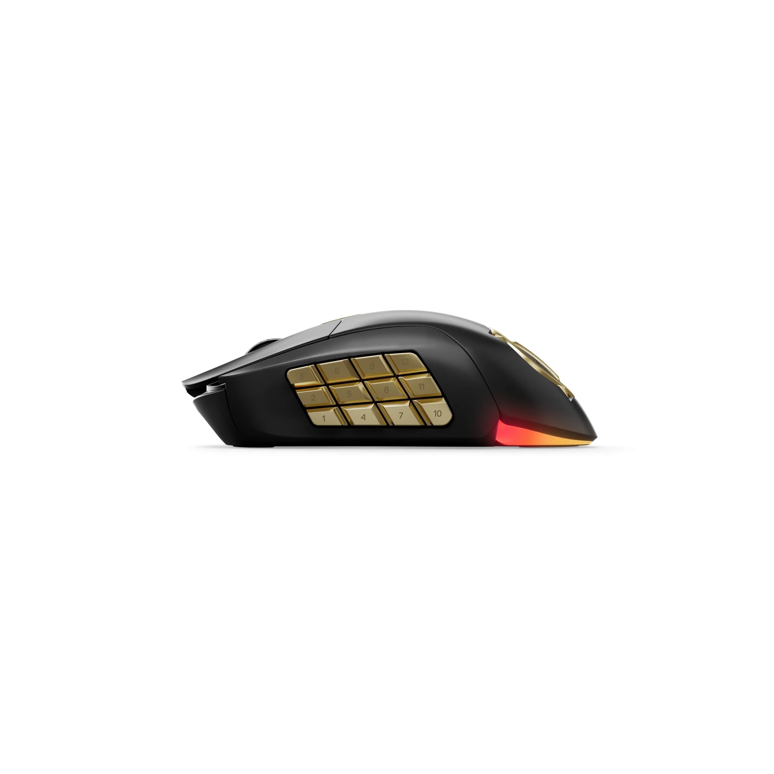 SteelSeries Aerox 9 Wireless - World of Warcraft Edition - kostenloses In-Game-Item - MMO-Gaming-Maus - 18 programmierbare Tasten - leichtes Gewicht -Bluetooth/2,4 GHz -18 Tsd. DPI TrueMove Air Sensor - Image 3
