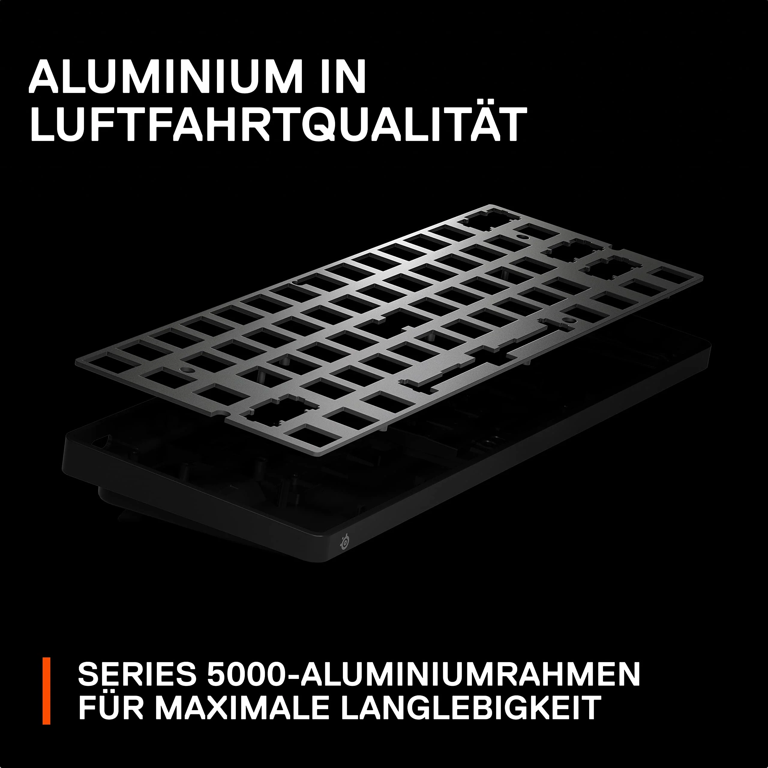 SteelSeries Apex Pro Mini HyperMagnetic Gaming-Tastatur – Die weltweit schnellste Tastatur – Anpassbares Ansprechverhalten – 60%-Formfaktor – RGB – PBT-Keycaps – USB-C – Deutsches Tastatur QWERTZ - Image 4