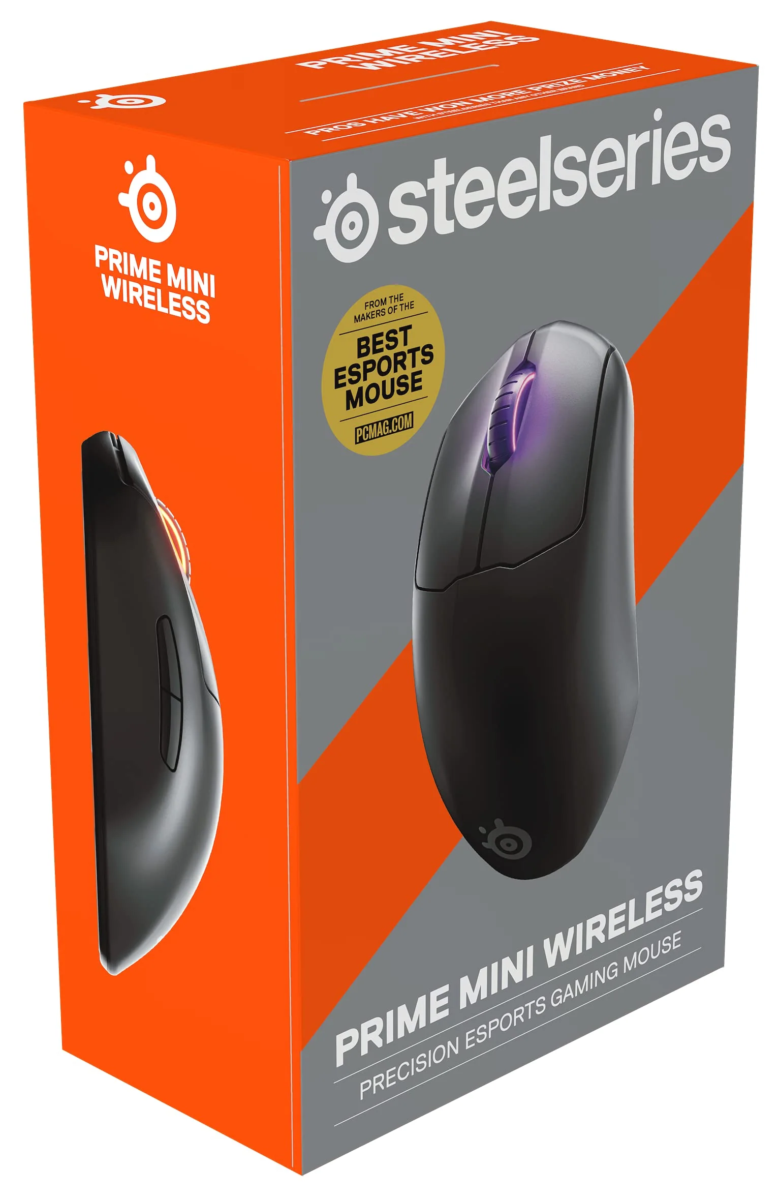 SteelSeries Prime Mini Wireless - Esports Leistung Kabellose Gaming-Maus - 100 Stunden Akkulaufzeit - Magnetisch-optische Schalter - Mini-Formfaktor - Image 14
