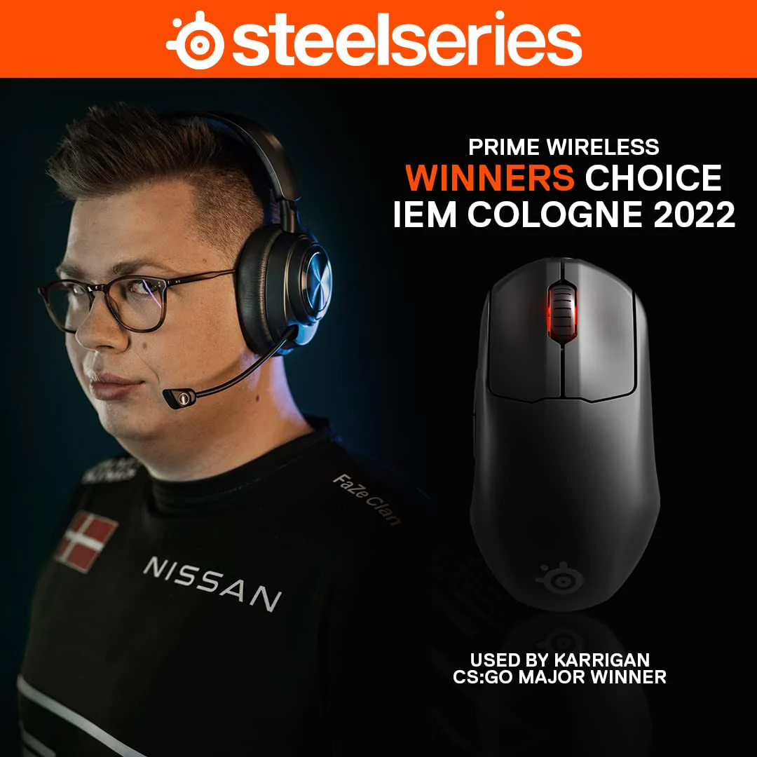 SteelSeries Prime Mini Wireless - Esports Leistung Kabellose Gaming-Maus - 100 Stunden Akkulaufzeit - Magnetisch-optische Schalter - Mini-Formfaktor - Image 3