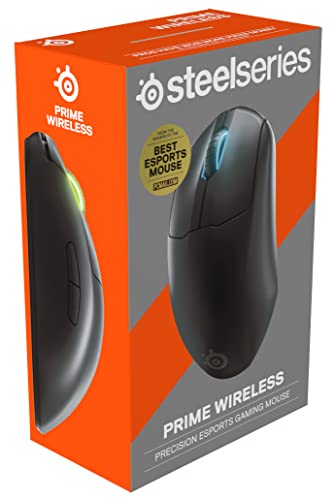SteelSeries Prime Wireless - Esports Leistung Kabellose Gaming-Maus - 100 Stunden Akkulaufzeit - TrueMove Air Optical Sensor mit 18.000 CPI - Magnetisch-optische Schalter - Image 15