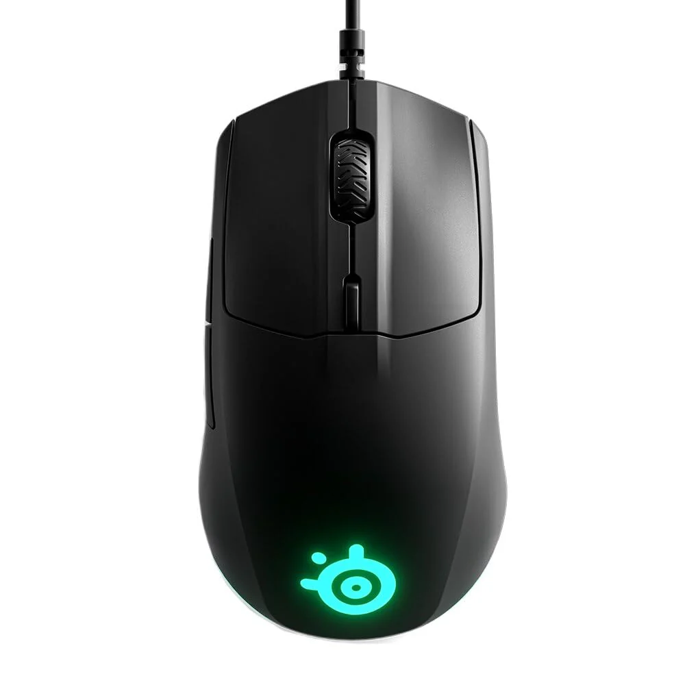 SteelSeries Rival 3 Gaming-Maus - optischer TrueMove Core-Sensor mit 8500 CPI - 6 programmierbare Tasten - USB - geteilte Triggertasten - Schwarz - Image 7