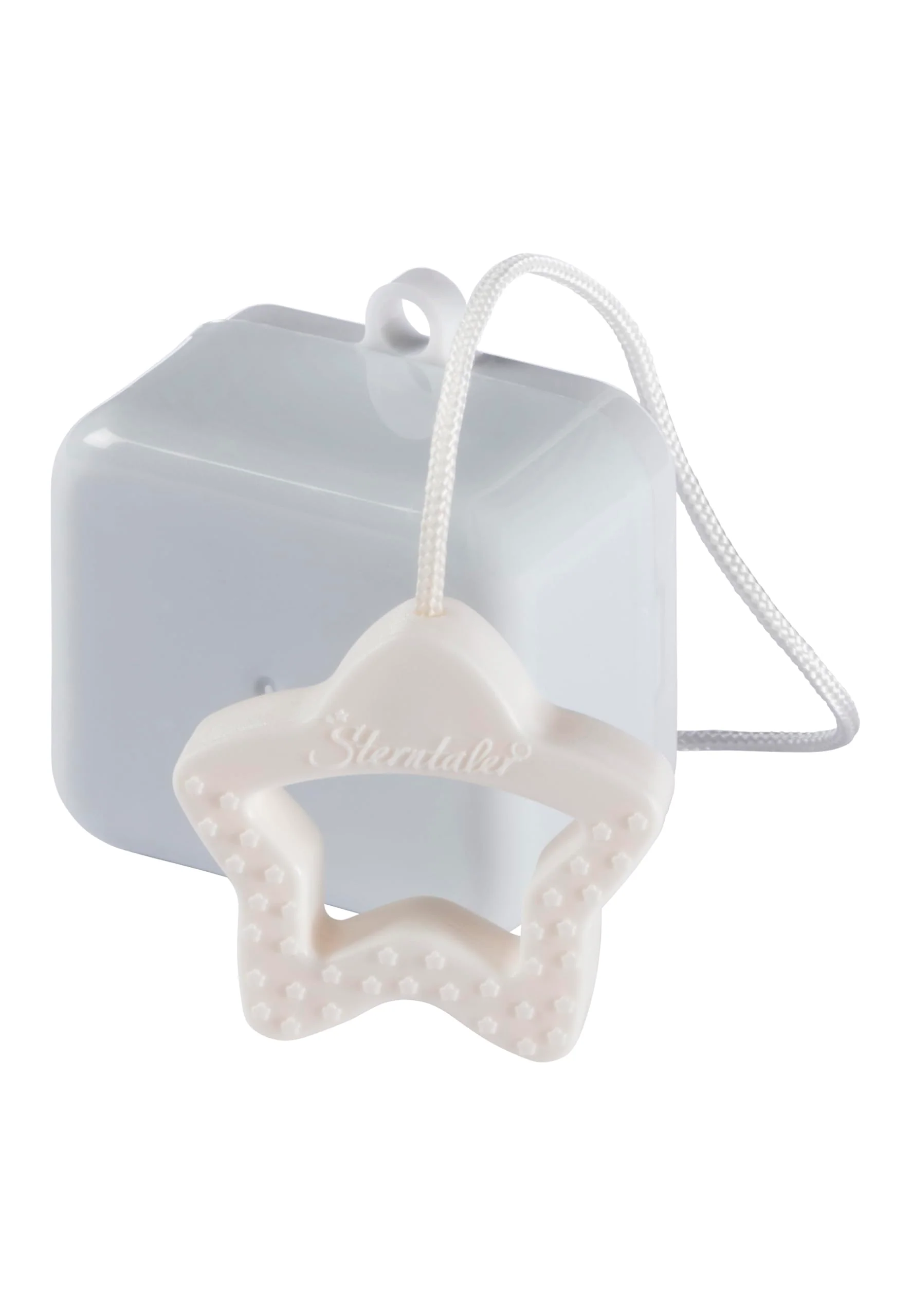 Sterntaler Spieluhr M Esel Emmi – Babyspieluhr aus Flausch & Jersey - Kuscheltier waschbar mit entnehmbarem Spielwerk, Melodie „La Le Lu“ – Einschlafhilfe ab Geburt - zuhause & unterwegs – 20x20x9 cm - Image 2