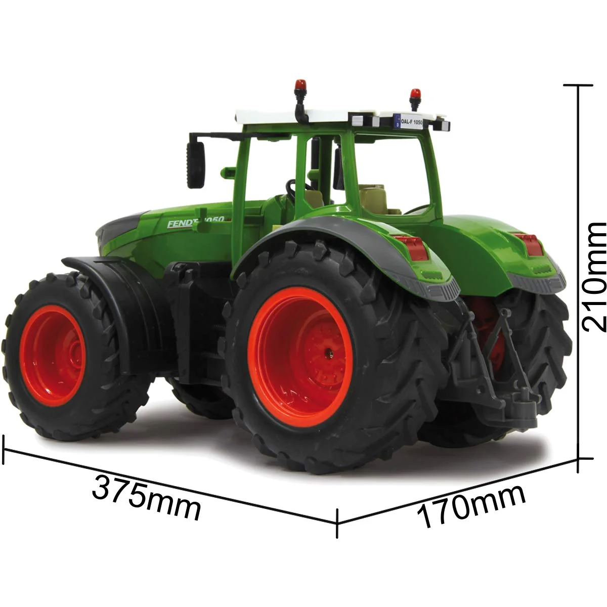 Stimo Fendt Traktor 1050 Vario ferngesteuert (1:16 2,4Ghz) RC Motorsound mit Sound Beleuchtung und verschiedenen Fahrfunktionen (Fendt Traktor) - Image 6