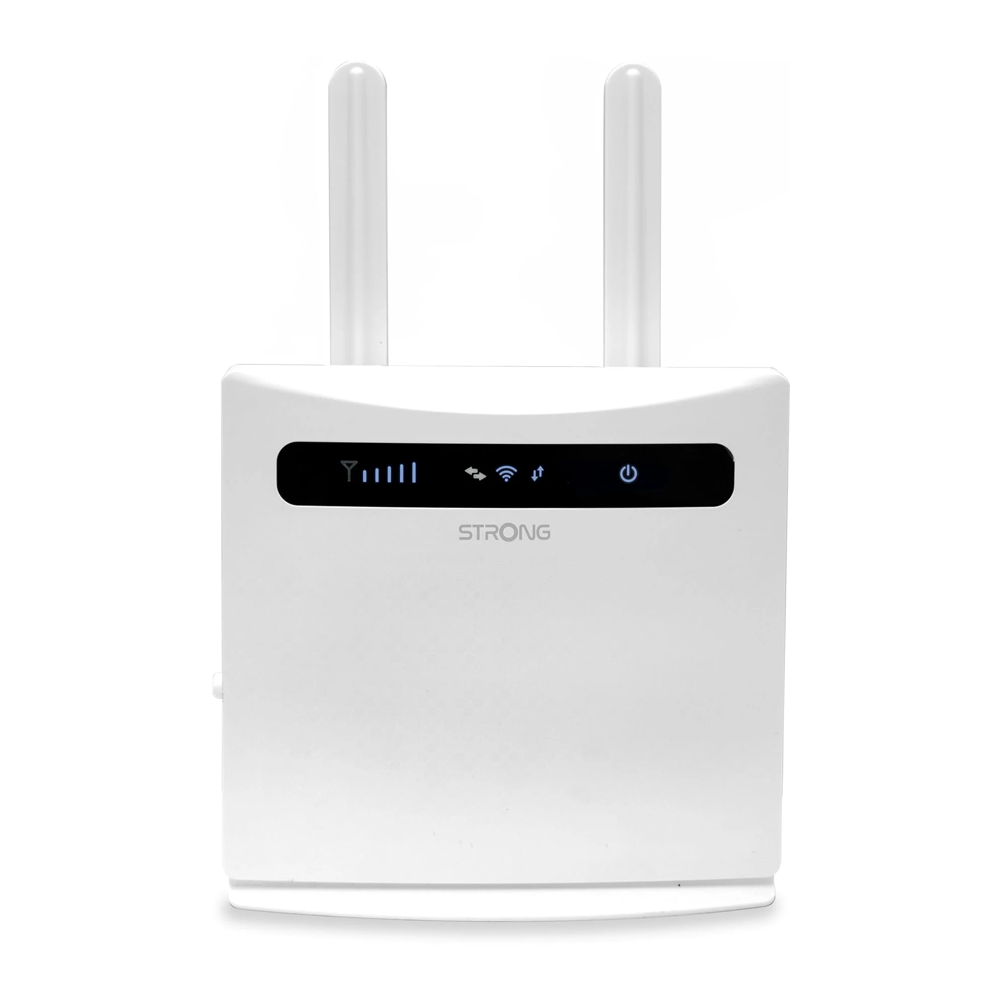 STRONG - 4G LTE Router 300 - Mobiler Hotspot - Bis zu 150 Mbps 4G/300 Mbps WLAN - 4 LAN-Anschlüsse - Für alle SIM-Karten geeignet - Abnehmbare Antennen - Einfache Installation - weiß - Image 3