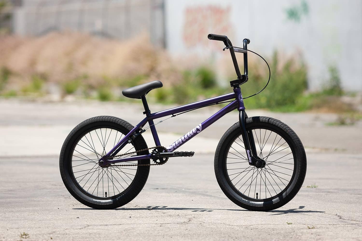 SUNDAY 2022 Scout 20 Zoll Komplettfahrrad Matt Translucent Purple 20.75TT - Image 9