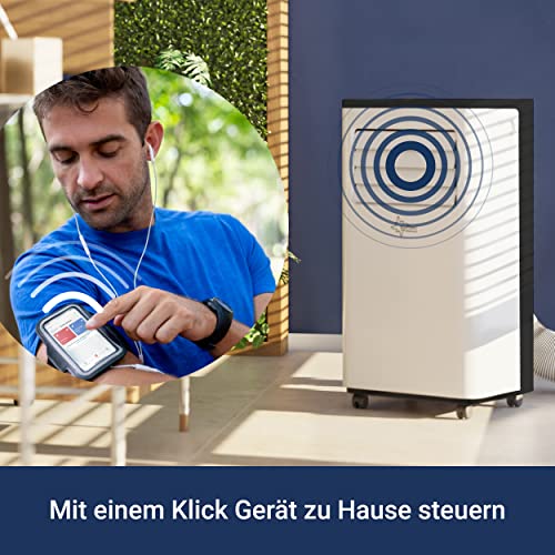SUNTEC Mobiles lokales Klimagerät Impuls 2.6 Eco R290 | für Räume bis 80 m3 (34 m2) | inkl. Abluftschlauch | Kühler und Entfeuchter mit ökologischem Kühlmittel R290 | 9.000 BTU/h - Image 4