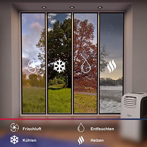 SUNTEC Mobiles lokales Klimagerät Transform 14.000 Eco R290 | geeignet für Räume bis 70 m2 | Kühler und Entfeuchter mit ökologischem Kühlmittel R290 | 14.000 BTU/h - Image 4