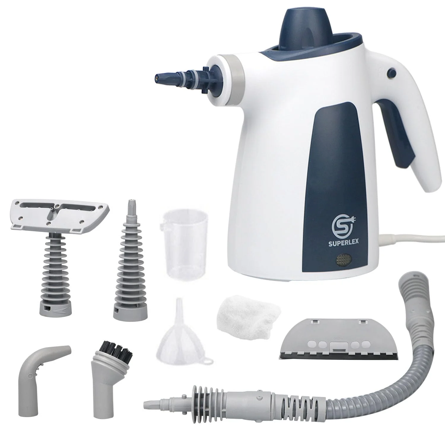Superlex 10-in-1 Dampfreiniger Handgerät für die Reinigung, Tragbarer Handdampfreiniger 3,5 bar Dampfdruck, Hochdruckreiniger für Teppiche, Vorhänge, Küche Steam Cleaner - Image 6