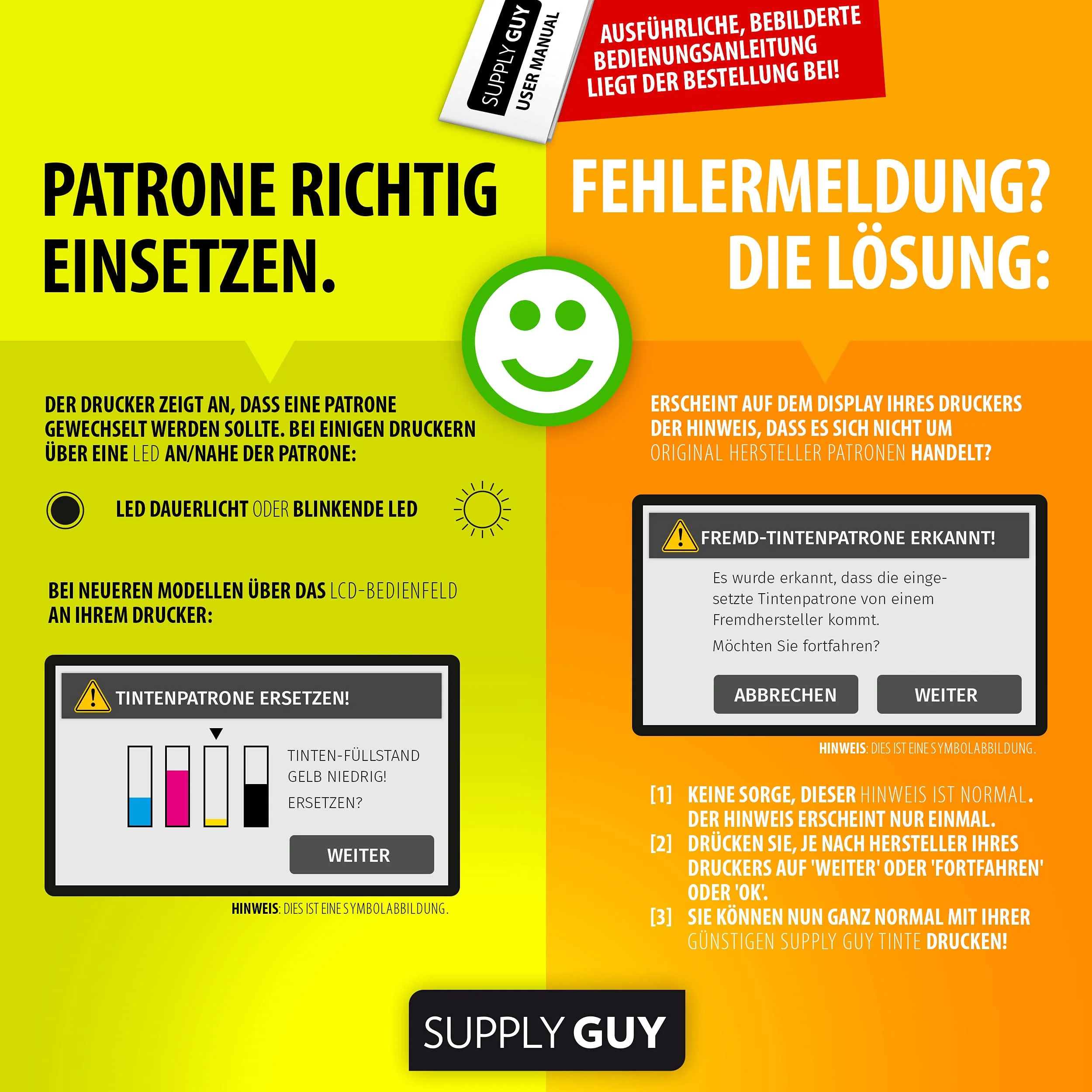 Supply Guy 5 XL Druckerpatronen kompatibel mit Canon PGI-570 CLI-571 für MG5700 MG5750 MG5751 MG5752 MG5753 MG6800 MG6850 MG6851 MG6852 MG6853 TS5000 TS5050 TS5051 TS5053 TS5055 TS6050 TS6051 TS6052