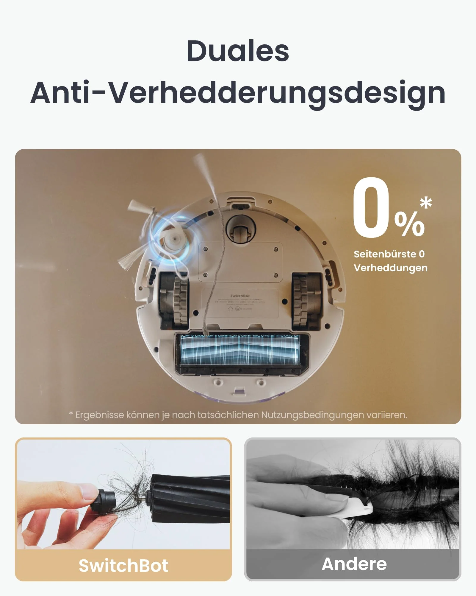 SwitchBot K11+ Saugerroboter mit Mopp, 6000Pa Saugkraft, 90 Tage Staubauffang, Selbstentleerung, LDS Smarte Kartierung, schlankes 3,6" Design, kompatibel mit Apple Home, Alexa, Google Home und Matter - Image 7