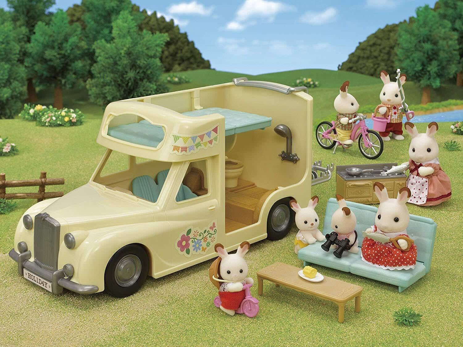 Sylvanian Families 5454 Wohnmobil - Puppenhaus Auto Spielset - Image 3