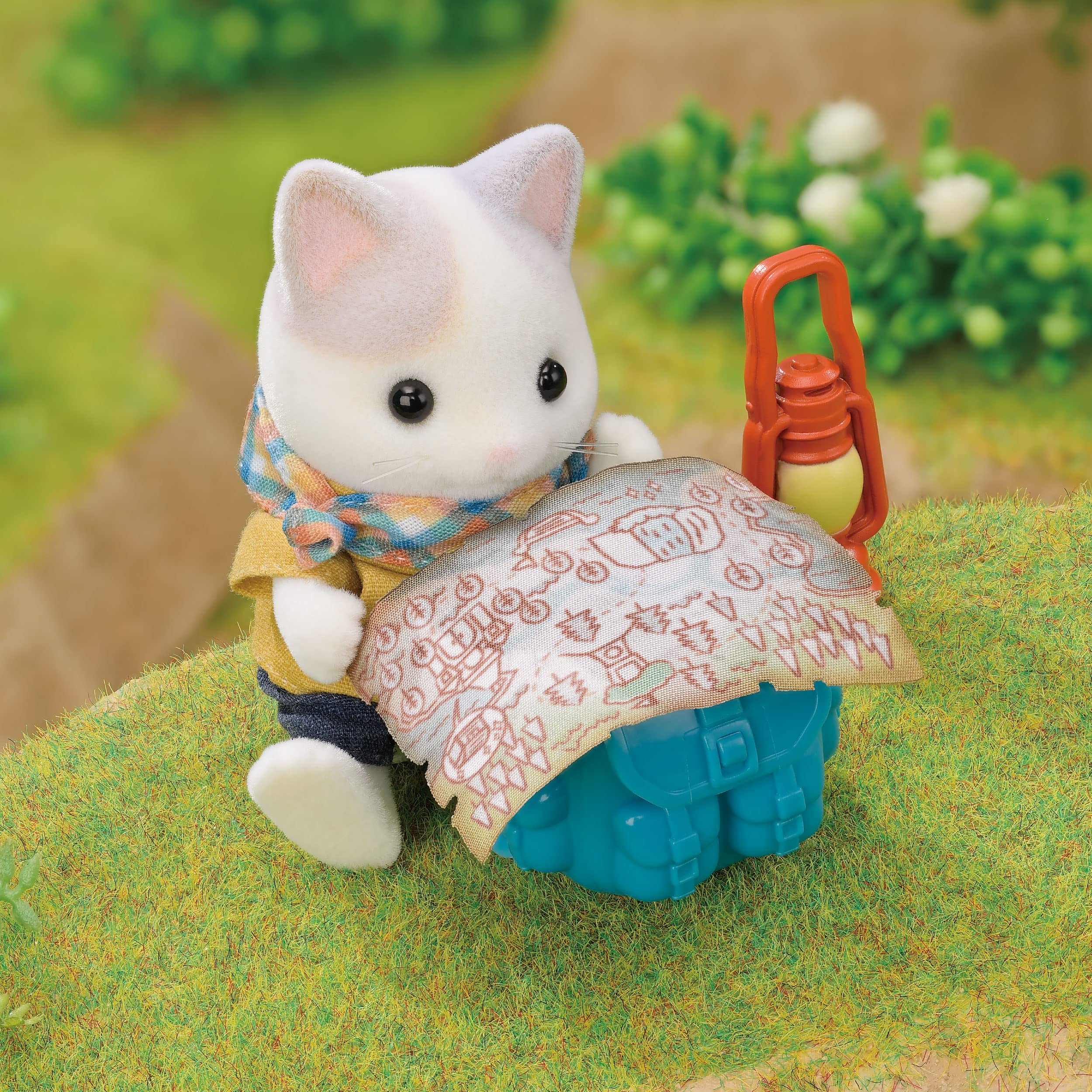 Sylvanian Families - 5763 Abenteuer Entdecker Set mit Zwei Figuren, Milchkatzen Vater und Junge, Tierfigur, detailreiches Spielzeug für Kinder ab 3 Jahren - Image 2