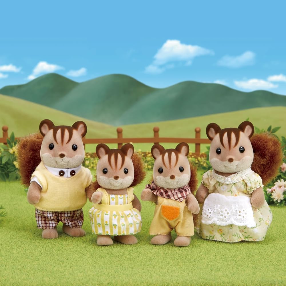 Sylvanian Families L4172 Walnuss Eichhörnchen Familie - Figuren für Puppenhaus - Image 5