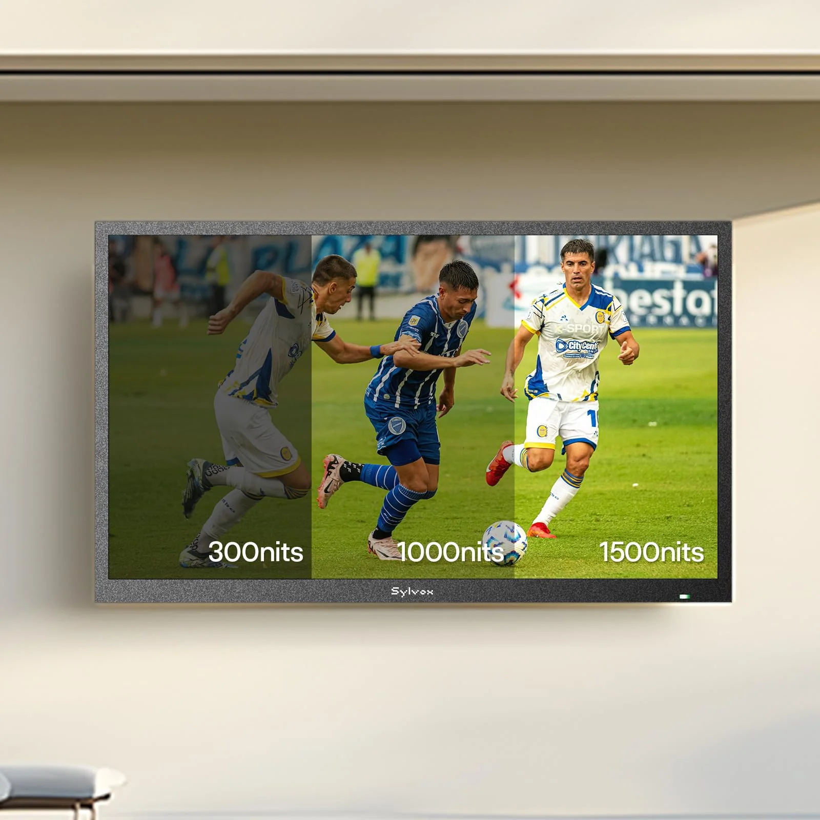 SYLVOX 32 Zoll Outdoor TV, IP55 wasserdichte Smart Google TV mit 1500 Nits Helligkeit, 1080P FHD, Wetterfester Outdoor Fernseher für Garten, Terrasse, Balkon (Pool SE 2025) - Image 9
