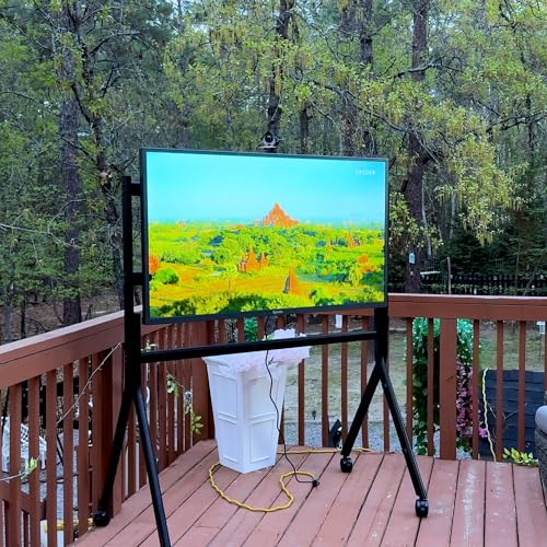 SYLVOX 65" Outdoor Fernseher, 120Hz| 4K Ultra HD | HDR 10 | Dolby Atmos | Google Outdoor TV, WiFi 5G & HDMI 2.1 Wetterfest und IP55 Wasserdicht TV, 1000 Nits Smart Fernseher für Gaming (Modell 2025) - Image 5