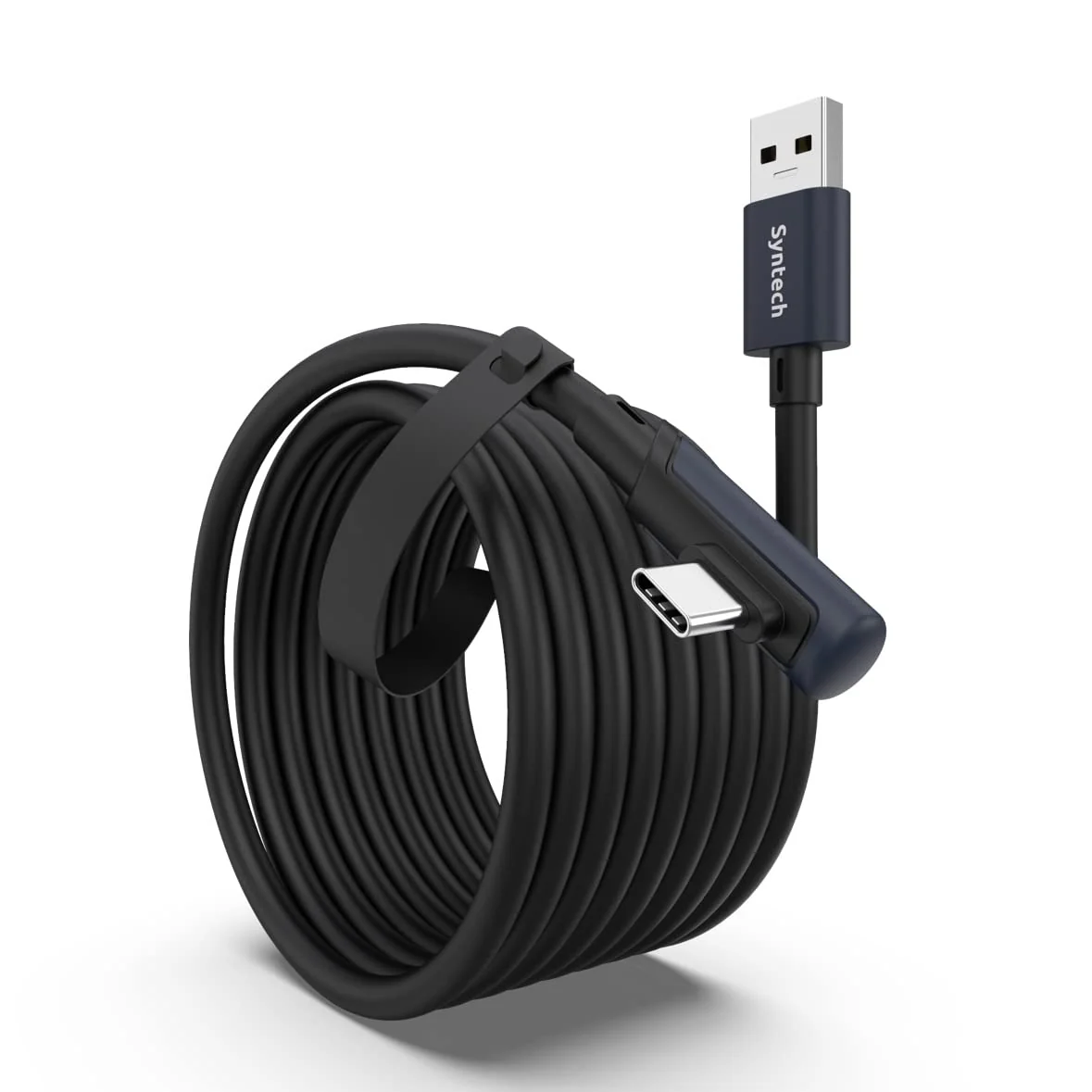 Syntech Link Kabel 5M, Kompatibel mit Oculus Meta Quest 3/3S, Quest2/1/Pro und Pico 4, PC Steam VR Zubehör, High Speed Datenübertragung, USB 3.0 zu USB C Kabel für VR und Gaming PC, Schwarz - Image 6