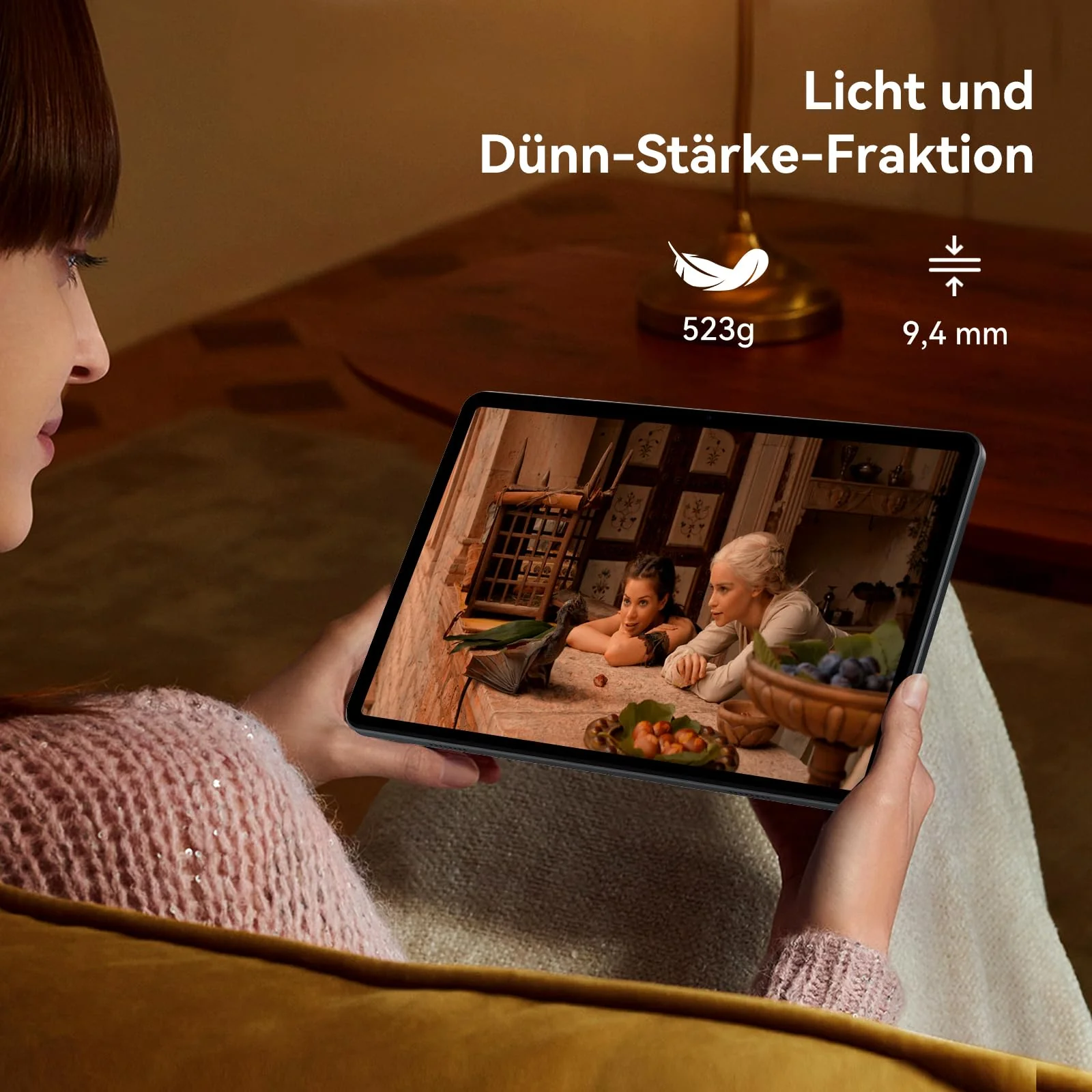 TABWEE T80 Android 15 Tablet 10 Zoll, 12GB RAM + 128GB ROM (Erweiterbar auf 2TB), 5G WiFi, Gemini AI, 6000mAh Akku. Perfekt für Gaming mit Dual-Kamera, BT5.0, OTG & Type-C. Neuestes Modell 2025 - Image 2