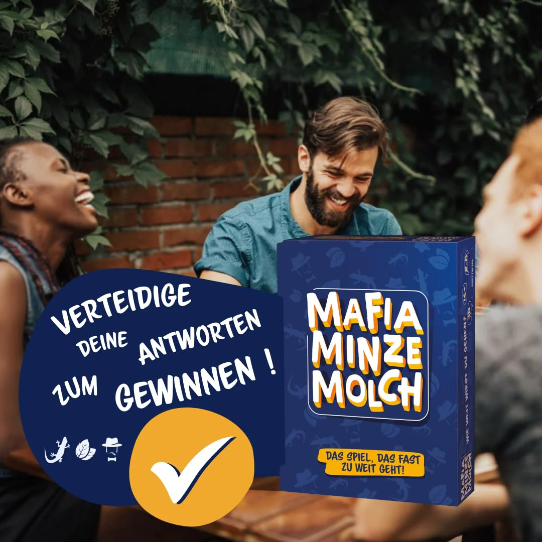Tailemi, Mafia Minze Molch, Partyspiel, Brettspiel, 2-8 Spieler, Ab 16+ Jahren, 30-45 Minuten, Deutsch - Image 3