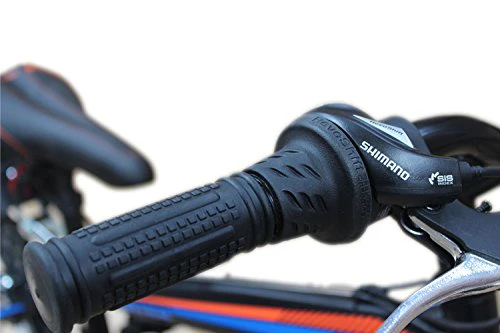 Talson 26 Zoll Mountainbike Fahrrad Beleuchtung, Gabelfederung und 21-Gang Shimano in Gelb - Image 3
