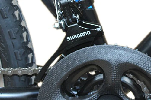 Talson 26 Zoll Mountainbike Fahrrad Beleuchtung, Gabelfederung und 21-Gang Shimano in Gelb - Image 4