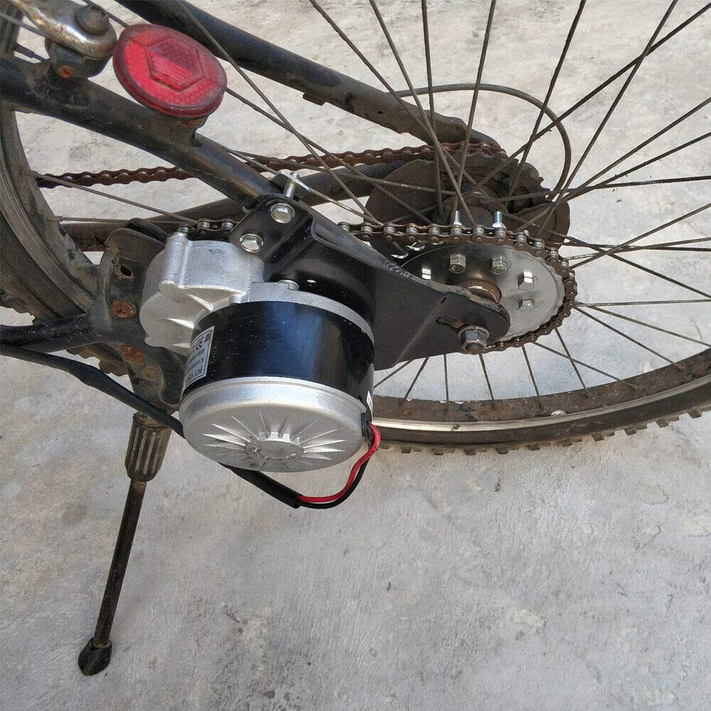 Taozhiyy E-Bike Conversion Kit, 36V 350W Elektrofahrrad Umbausatz Kit inkl Bürstenloser Motor, Controller, Kette, Gasgriff, Elektro Fahrrad Conversion Twist Kit für die Meisten Fahrradräder - Image 3