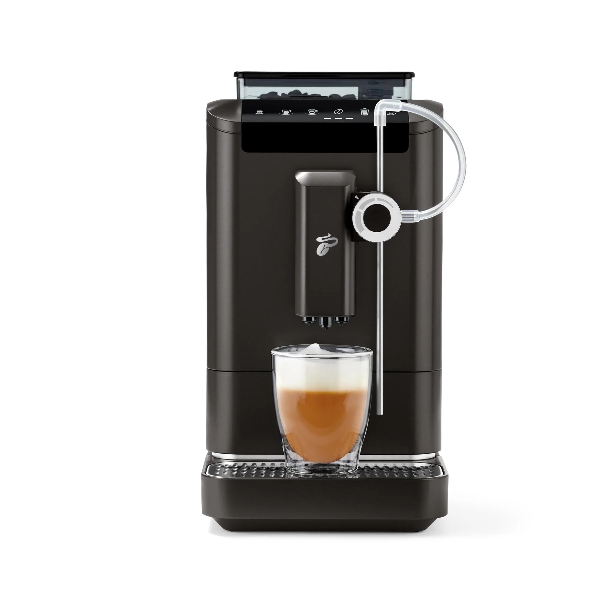 Tchibo Kaffeevollautomat Esperto2 Milk mit One-Touch Milchfunktion und 2-Tassen-Funktion für Espresso, Caffè Crema, Capuccino und Milchschaum, Granite Black - INKLUSIVE Kaffeeprobierset GRATIS - Image 9